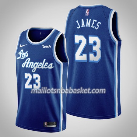 Maillot Homme Los Angeles Lakers LeBron James 23 2019-20 Nike Hardwood Classics Swingman